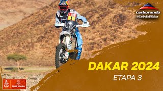 Dakar 2024  Resumen de la etapa 3 Al Duwadimi  Al Salamiya [upl. by Hailahk]