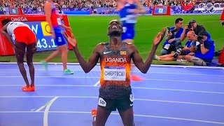 Ugandan Joshua Cheptegei Wins olympic Men’s 10000m Final in an Olympic Record in Paris [upl. by Macy482]