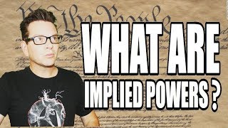 What are implied powers American Government Review [upl. by Ynelram]