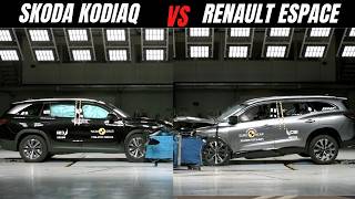 2024 Renault Espace vs Skoda Kodiaq Ultimate Crash Test Showdown  Whos Safer [upl. by Junette]