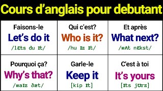 50 Phrases simples pour appdrendre langlais facilement  Cours danglais facile pour debutants [upl. by Etak]