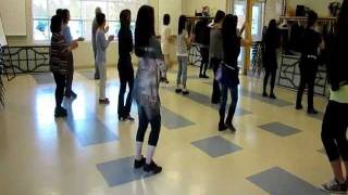 Hip On The Floor  line dance dance amp walk through [upl. by Niro]