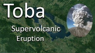 Toba supervolcanic eruption [upl. by Ikir]