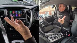 How to use the Apple Carplay System in a 2018 Mitsubishi Shogun Sport [upl. by Anella]