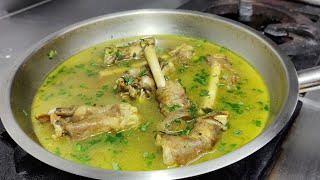 Mutton Paya Recipe  मटन पाया सूप और पाया को साफ करने का तरीका  Paya Soup  Chef Ashok [upl. by Newkirk]