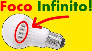 Como lograr que un foco LED dure 50 años con simple truco [upl. by Bowes]