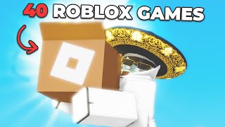 40 ROBLOX Games to Play when Youre Bored [upl. by Sainana]