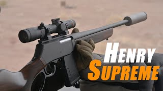 New Henry Supreme  300blk  556mm LeverAction Rifle [upl. by Knarf433]