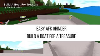 EASY AFK GRINDER  BUILD A BOAT FOR A TREASURE [upl. by Gerri]