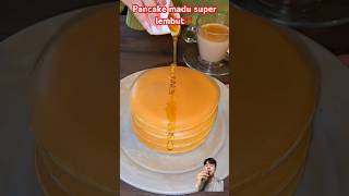 Pancake madu super lembut‼️ pancake cake breakfast cafe [upl. by Annoled472]