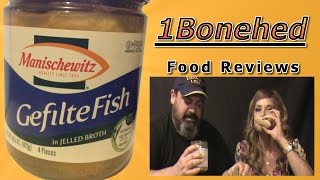 Food Review Manischewitz Gefilte Fish in jelled broth [upl. by Nolyar]