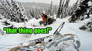 Can a Naturally Aspirated Snowmobile keep up to TURBOS [upl. by Jamilla710]