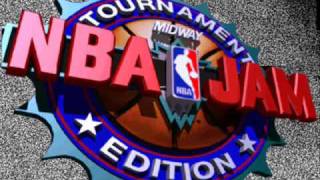 NBA Jam Tournament Edition Arcade 1st Quarter Music [upl. by Analla750]