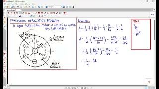 NOTE Math Fractional Application Problem in Mechanical Engineering Part 1 [upl. by Aiasi]