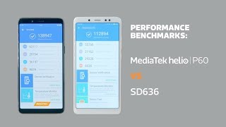 MediaTek Helio P60 vs SD636  Performance Benchmarking Comparison [upl. by Irallih]