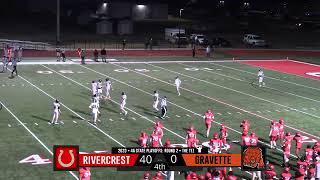 Rivercrest Colts vs Gravette Lions 2023 [upl. by Lorenza220]