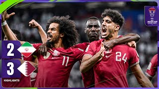 AsianCup2023  Semifinal  Islamic Republic Of Iran 2  3 Qatar [upl. by Eimirej523]