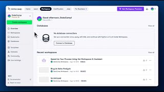 Introducing DataCamp Workspace – Your AIPowered Data Science Notebook [upl. by Belldame662]