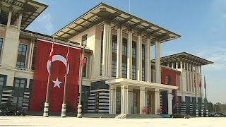 Recep Tayyip Erdogan a inauguré son nouveau palais présidentiel [upl. by Coveney57]