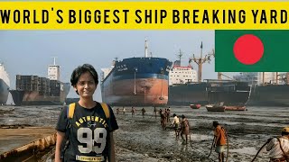 Worlds Biggest Ship Breaking Yard Bangladesh 🇧🇩 [upl. by Enetsirk]