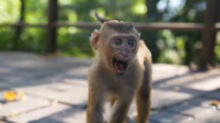 CRI DU  SINGE🐵  🔊  LE BRUIT DU  SINGE🐵  🔊 [upl. by Chemar]