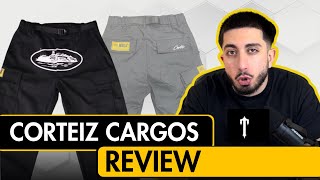 Corteiz Cargos Review  How To Make Them Slimmer SIZE GUIDE INCLUDED [upl. by Rosina]