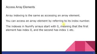 Lecture 5 Numpy Array Indexing [upl. by Esir]