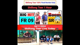 Shillong Teer Live Today Results SR  Teer Shillong Common Number [upl. by Rotkiv]