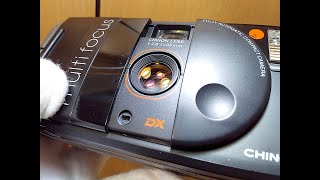 Chinon Auto 3001 Multifocus Compact Film Camera [upl. by Wehner]