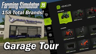 Farm Sim 25 Tips amp Tricks  Garage Tour [upl. by Kania]