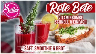 Smoothie  Vitamine satt  schnell amp gesund  Sallys Welt WirBleibenZuhause [upl. by Elacim]