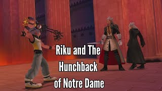 Lets Play Kingdom Hearts Dream Drop Distance  Riku and The Hunchback of Notre Dame [upl. by Gaither584]