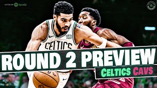 Previewing Celtics vs Cavs Round 2  2024 NBA Playoffs w First to the Floor [upl. by Bohannon]