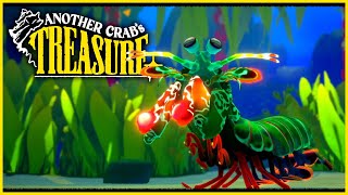 Grovekeeper Topoda Boss Fight  Another Crabs Treasure Xbox Series S Gameplay [upl. by Schapira397]