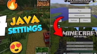 7 Java settings for minecraft pe  Toonplayz890 Minecraft [upl. by Danais469]