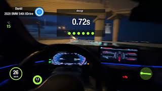 BMW 540i xdrive stage 2 0100 acceleration [upl. by Hardigg824]