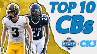 The Top 10 Cornerbacks In The 2024 NFL Draft [upl. by Orland635]