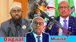 Faysal Cali Waraabe iyo Boqor Buurmadow Dagaal Kulul Codka HabarJacel [upl. by Nemsaj]