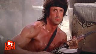 Rambo III 1988  Rambo Saves Trautman Scene  Movieclips [upl. by Elrebma]