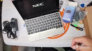 Unboxing laptop 2in1 NEC Versapro [upl. by Babb]