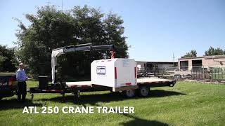 American Toplift ATL 250 Crane Trailer [upl. by Aniteb654]