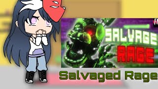 Naruto Crew Reacts to Salvaged Rage  Gacha Life [upl. by Niemad]