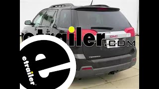 etrailer  How to Set Up Your DrawTite Trailer Hitch Receiver on a 2012 GMC Terrain [upl. by Yliah297]