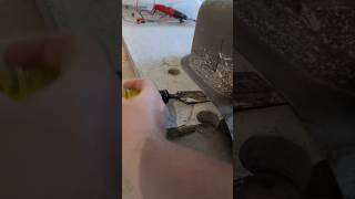 How to remove undermount sink from granite [upl. by Annaerdna]