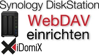 Synology DiskStation DSM 6 Mit Windows über das Internet per WebDAV zugreifen [upl. by Earehs795]