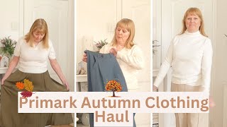 Primark Autumn Clothing Haul 24 with a tryon [upl. by Fiden]