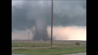 WEDGE INTERCEPT near Throckmorton Texas 19 years ago today [upl. by Sivlek]