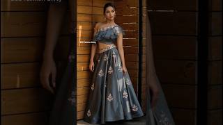 💫 Crop Top Lehenga Design 💫💖trendingfashion croptoplehenga viralshorts youtubeshorts [upl. by Rusel]