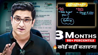 How Toppers Make 98 Percentile in 3 Months🔥 Full Roadmap JEE Mains 2024  Sachin Sir Motivation [upl. by Iila]