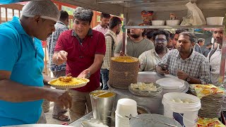 Ameerpet Famous Madhu Biryani Rs99 Only  Unlimited Chicken Biryani  Indian Street Food [upl. by Jonah]